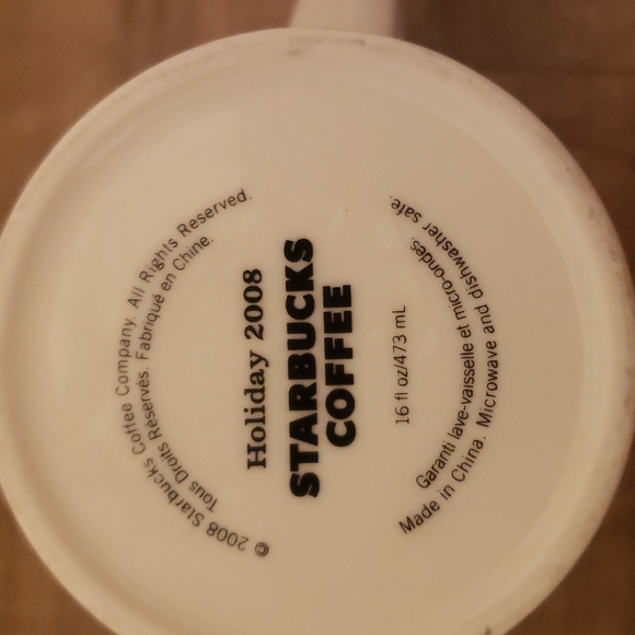 Starbucks 2008 Holiday mug - Picture 4 of 4